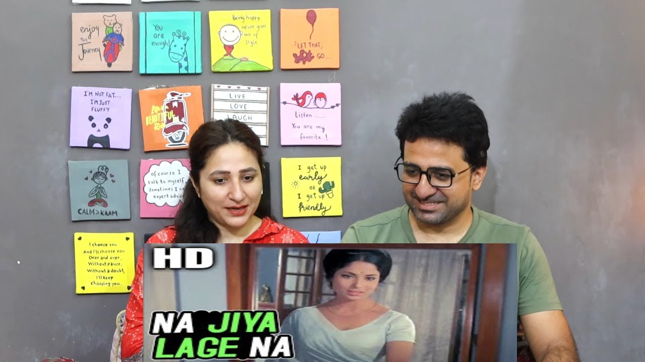 Pak Reacts Na Jiya Lage Na | Lata Mangeshhkar | Anand 1971 Songs । Sumita Sanyal