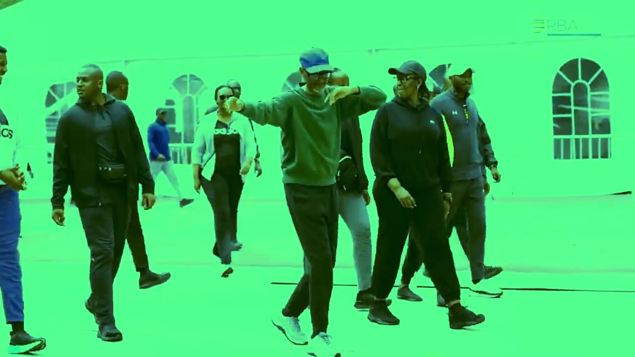 Perezida Kagame na Madamu bifatanyije n’Abanyakigali muri Siporo Rusang