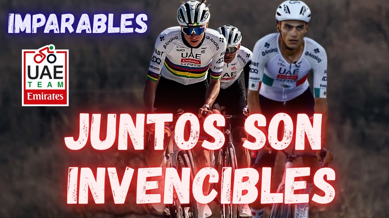 ISAAC DEL TORO Y POGACAR JUNTOS EN UAE TEAM PARA STRADE BIANCHE Y EL TOUR SERAN INVENCIBLES
