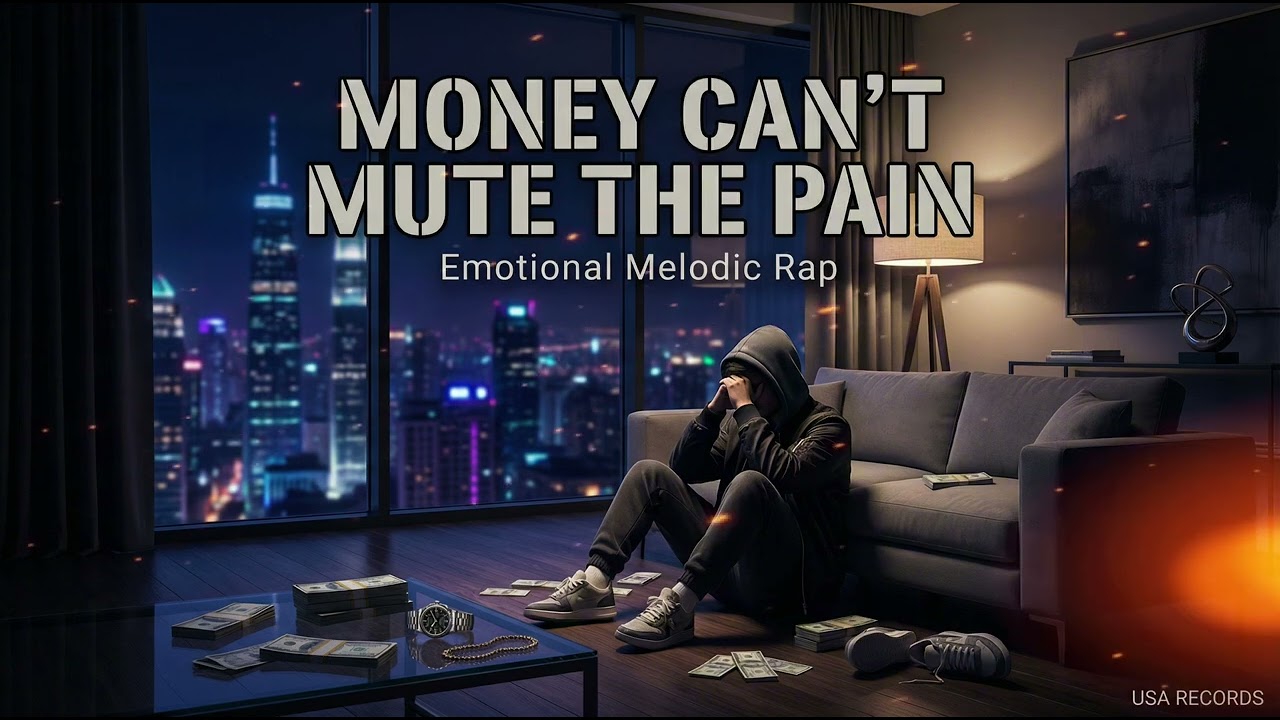 Money Can’t Mute the Pain – Emotional Melodic Rap | Sad Hip Hop About Money & Mental Health