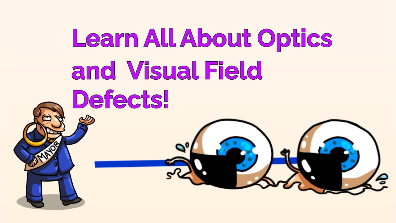Learn All About Optics and Visual Field Defects! (Step 1, COMLEX, NCLEX&reg;, PANCE, AANP)