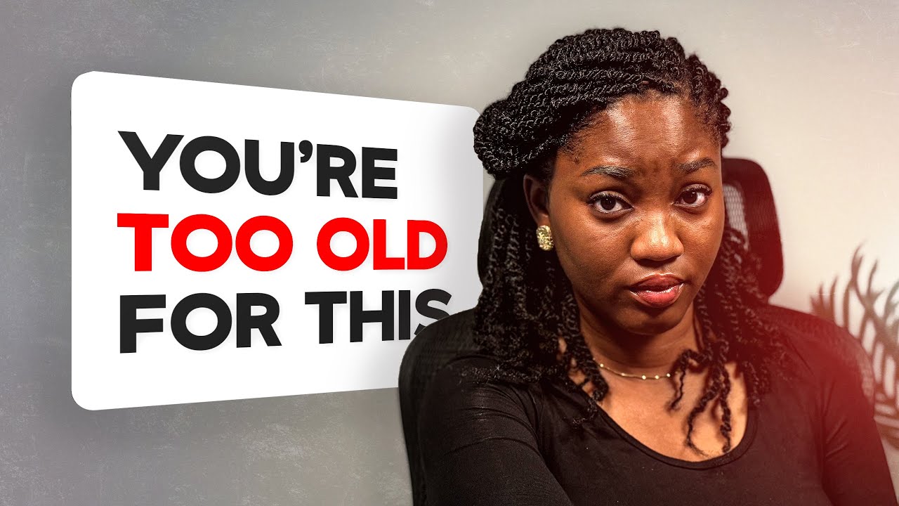 YOU’RE TOO OLD FOR THIS BEHAVIOUR