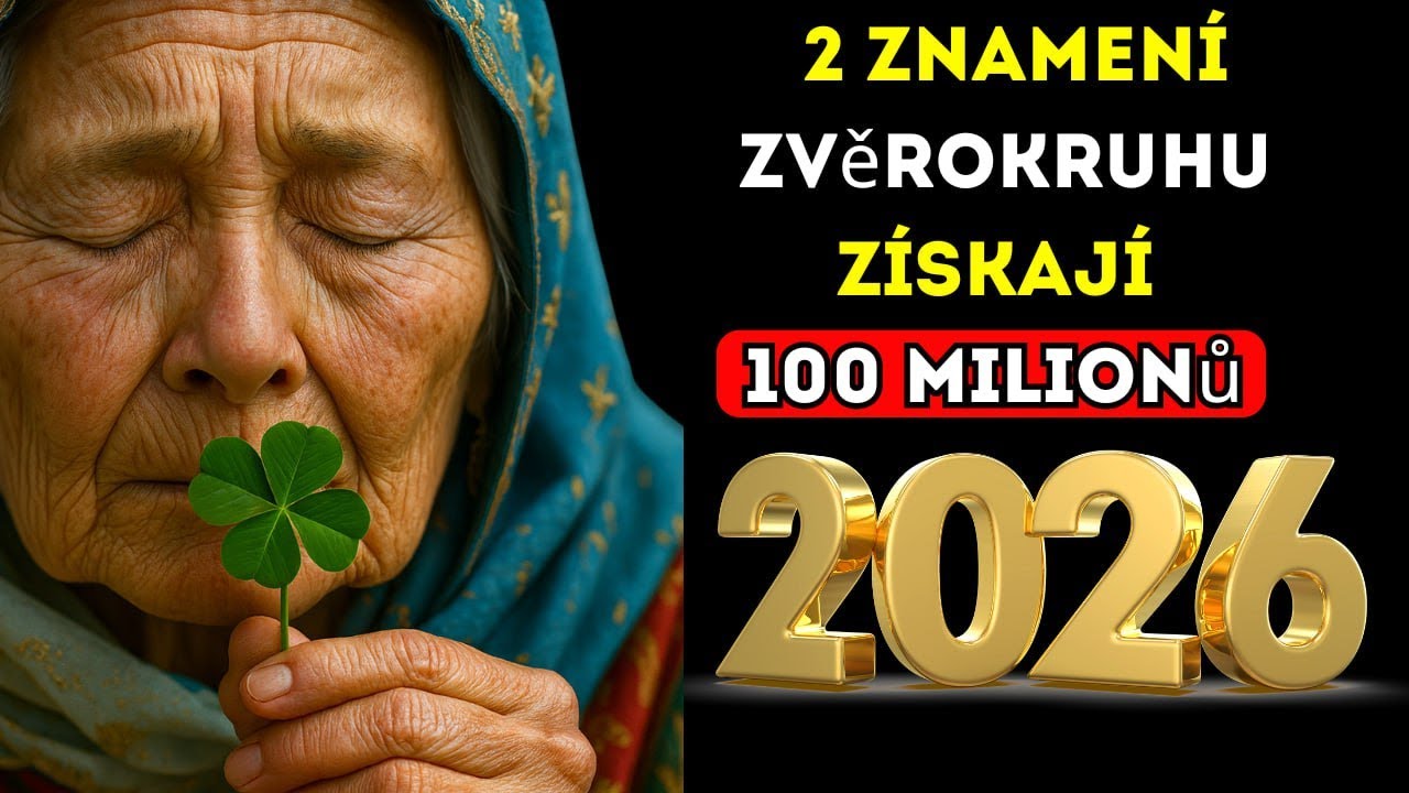 Baba Vanga předpověděla, že 2 znamení zvěrokruhu získají 100 milionů v roce 2026. Nejbohatší znamení
