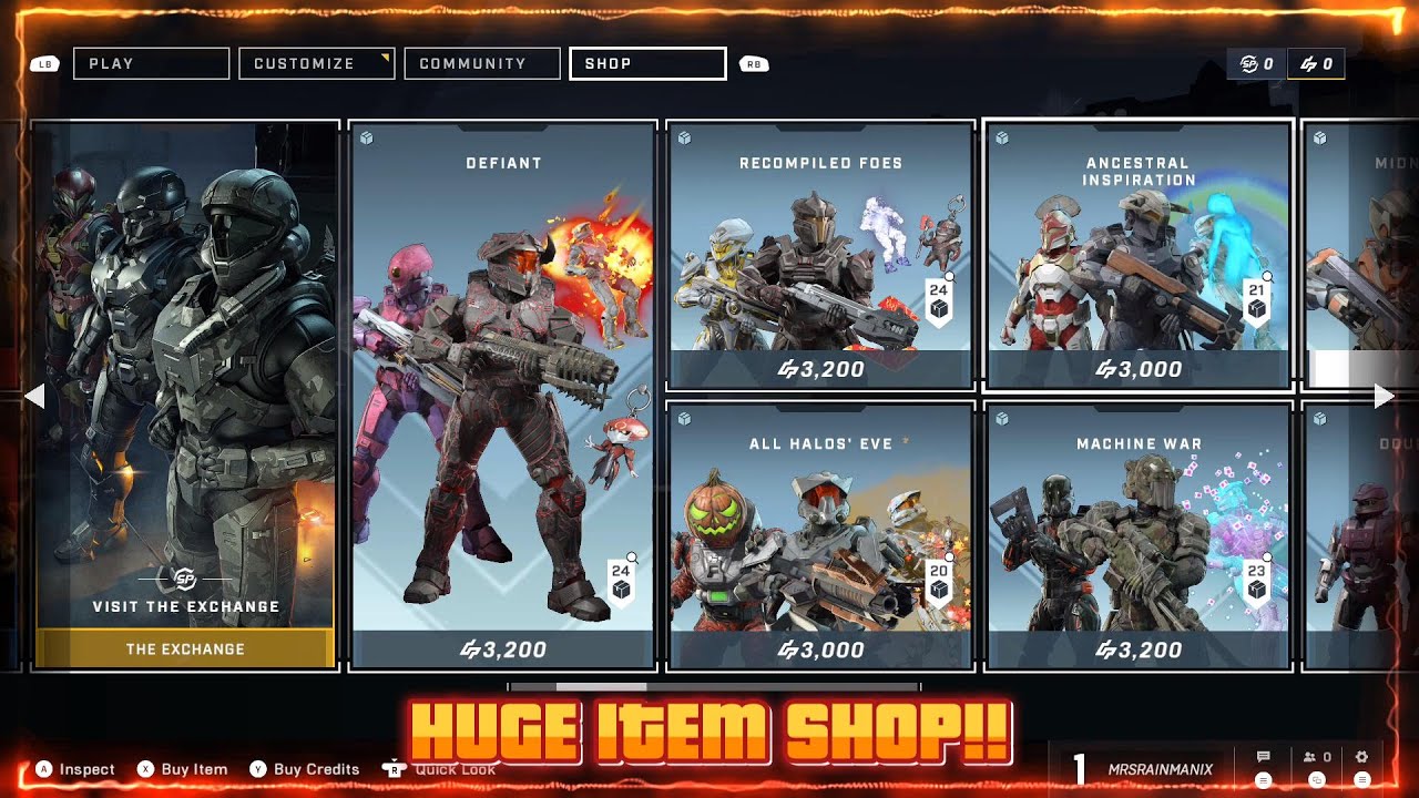 Huge Update Halo Infinite Shop? Almost Everything..