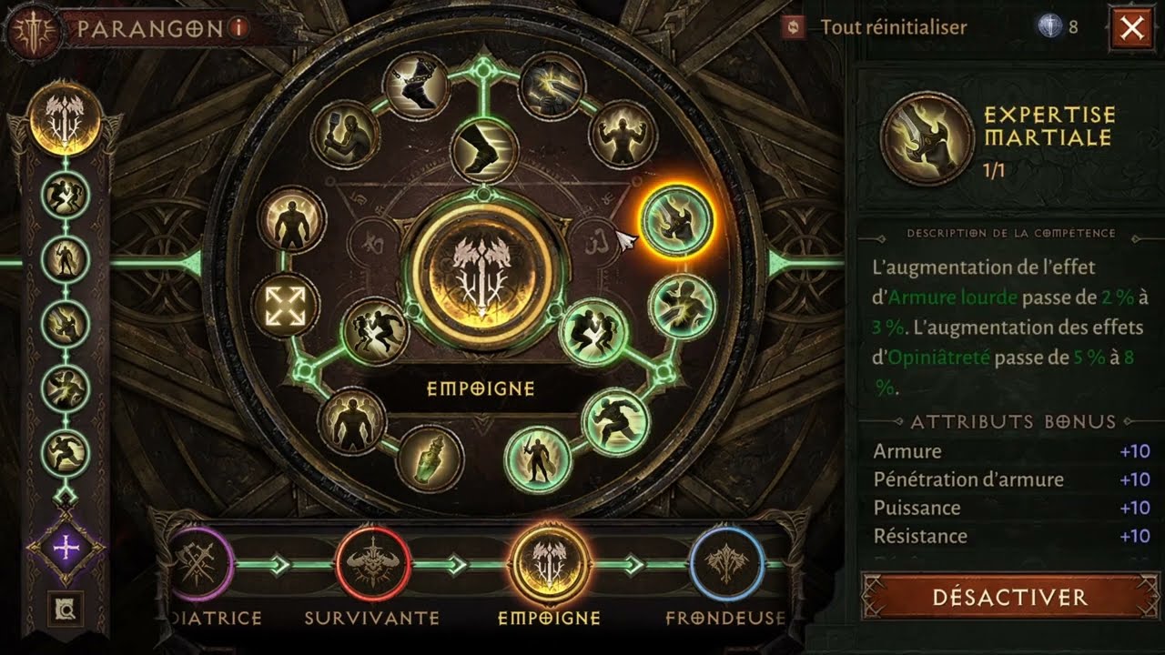 My Blood Knight PvP Build For DESTROY BG AND VAULT - Diablo Immortal - ArRO - T≡MPLΛR