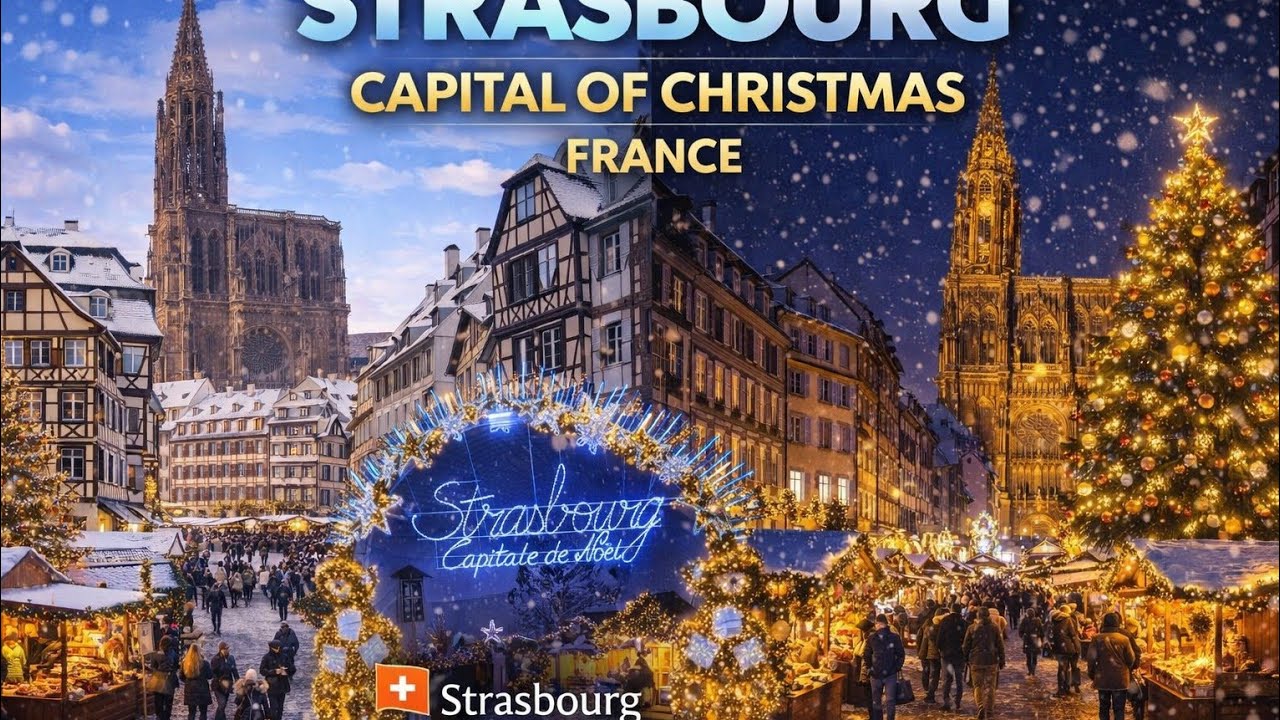 🇫🇷🎄Christmas Market🎄All‑Day Walk in the Capital of Christmas ❄️ Exploring Markets Morning to Night