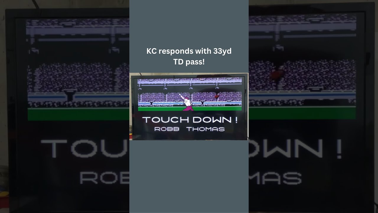 🏈🔥 NES Tecmo Super Bowl sim of Super Bowl LVIII #shorts