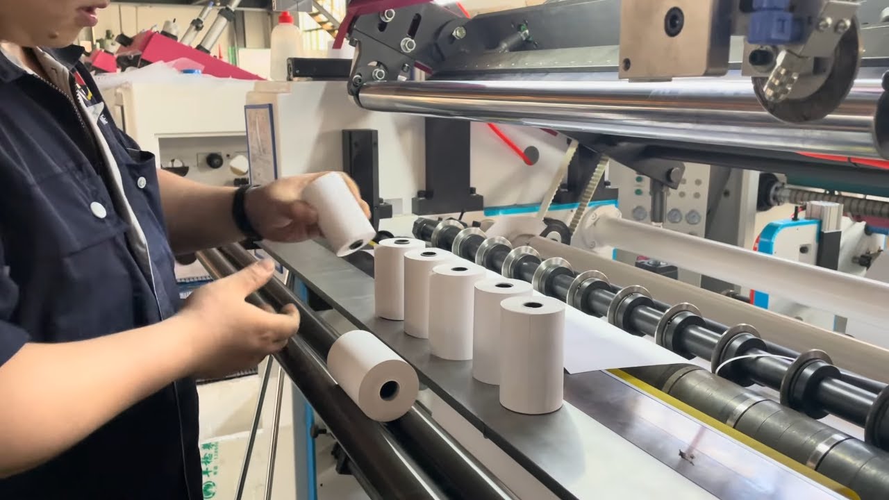 M&aacute;y Chia Cuộn Giấy In Nhiệt | JT-SLT-900