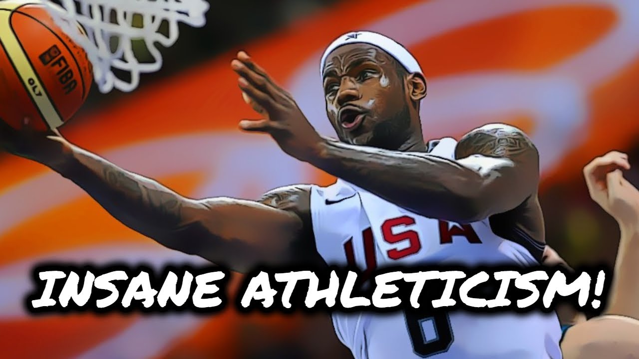10 Minutes Of LEBRON JAMES Showing His Insane Athleticism With The USA REDEEM TEAM!
