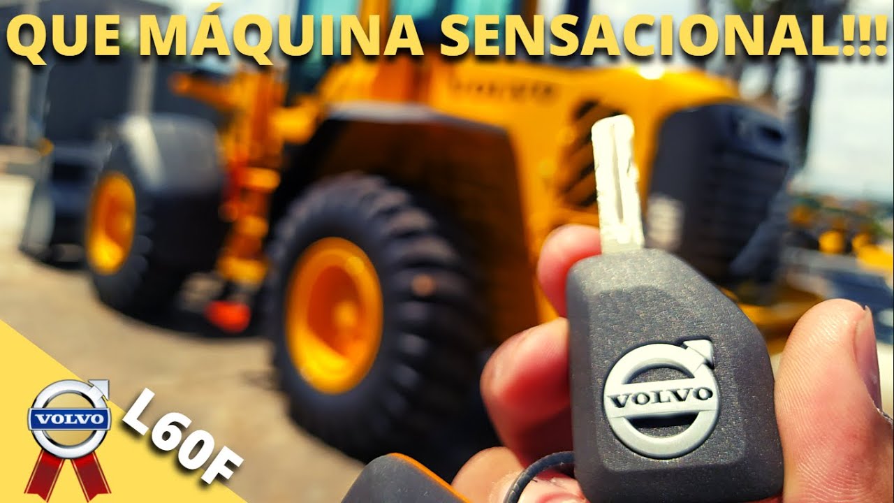 APRESENTAÇÃO PÁ CARREGADEIRA VOLVO L60F - ANDRÉ VIEIRA MÁQUINAS