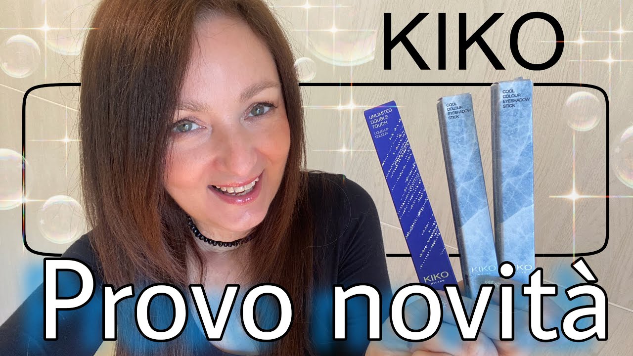 🩵 KIKO - COOL COLOUR EYESHADOW STICK e UNLIMITED DOUBLE TOUCH 🩵 proviamoli 🤗 | One B Queen