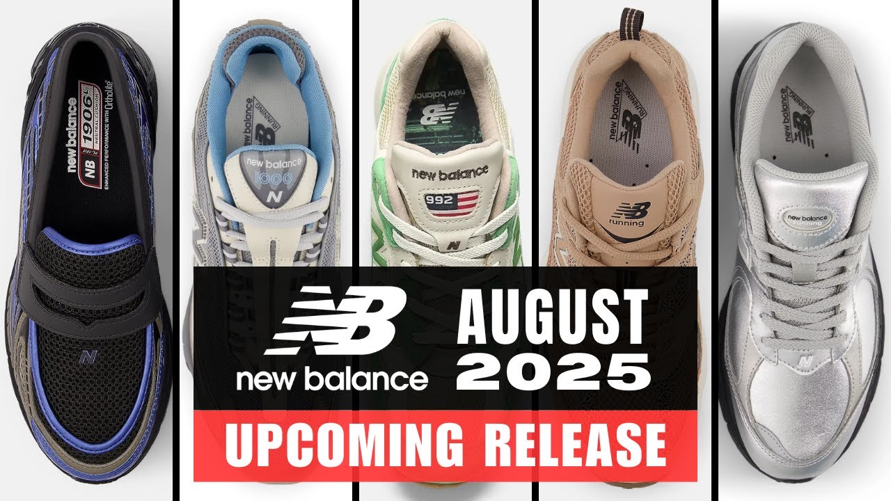 August 2025’s Hottest New Balance Releases🔥