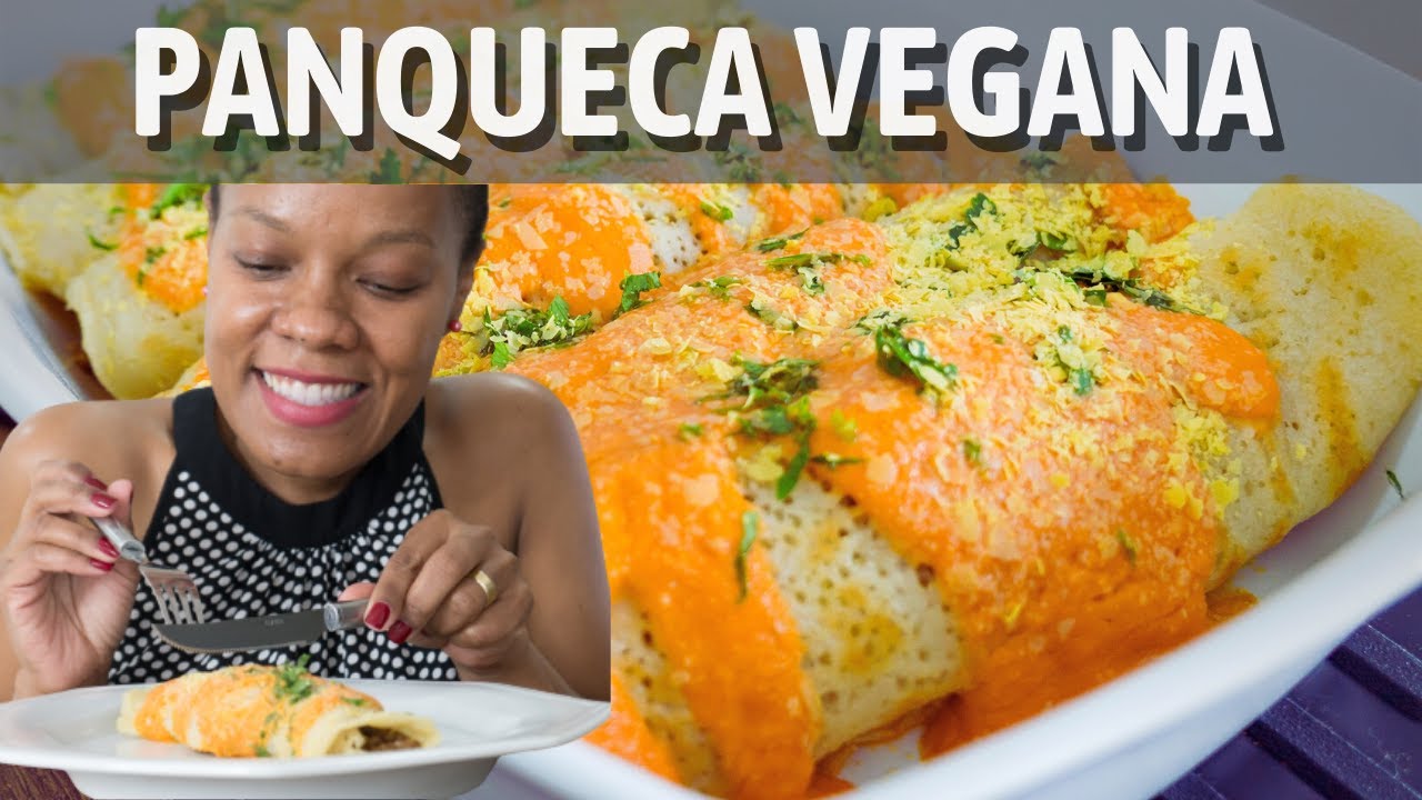 panqueca de carne de soja super fácil e deliciosa