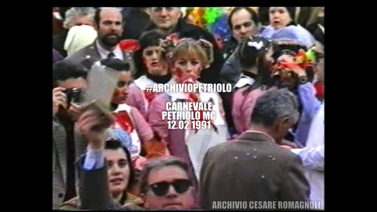 #ARCHIVIOPETRIOLO | 12.02.1991 | Carnevale [Archivio Romagnoli]