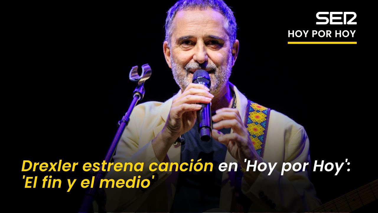 🎶 Jorge Drexler estrena canción en 'Hoy por Hoy': 'El fin y el medio'