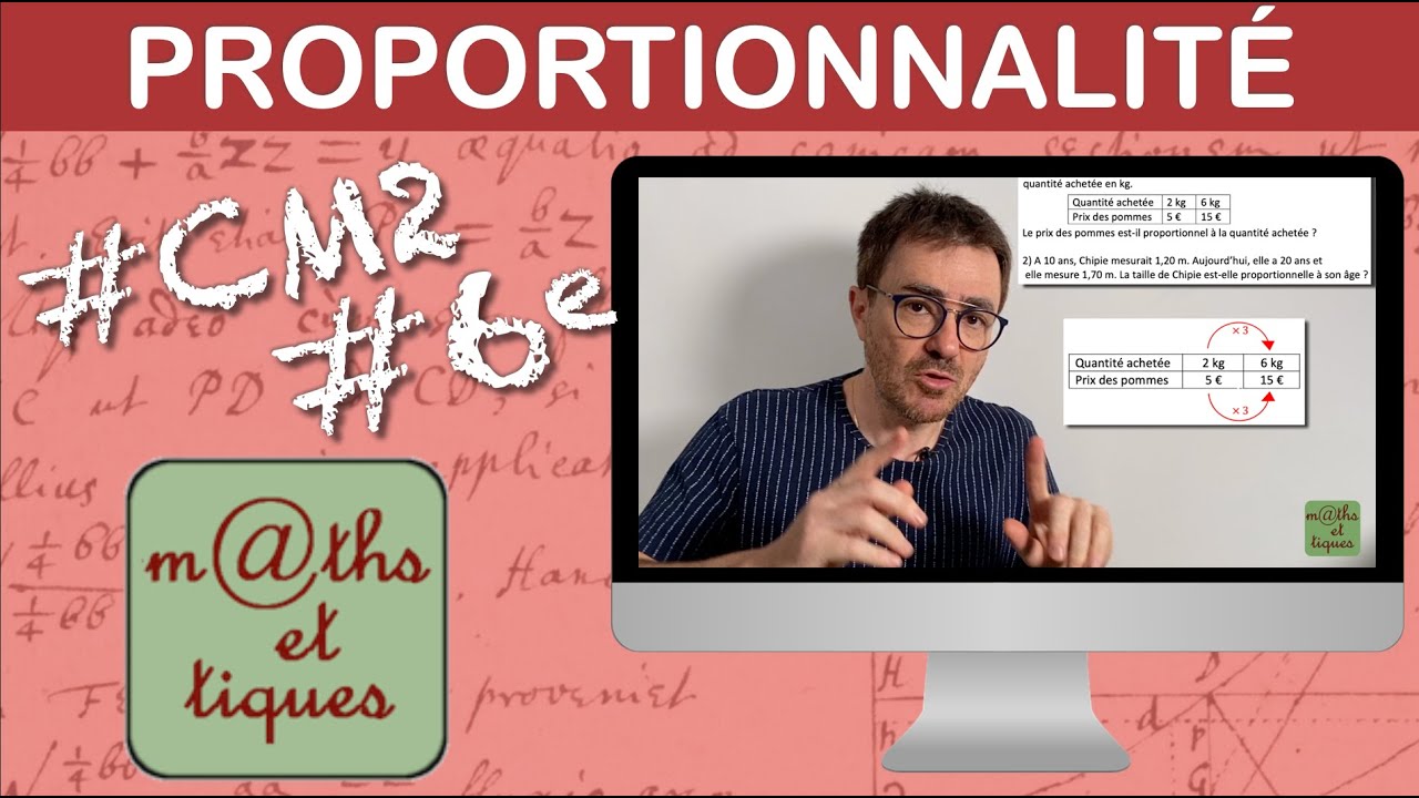 Reconnaître la proportionnalité - CM2 / Sixième