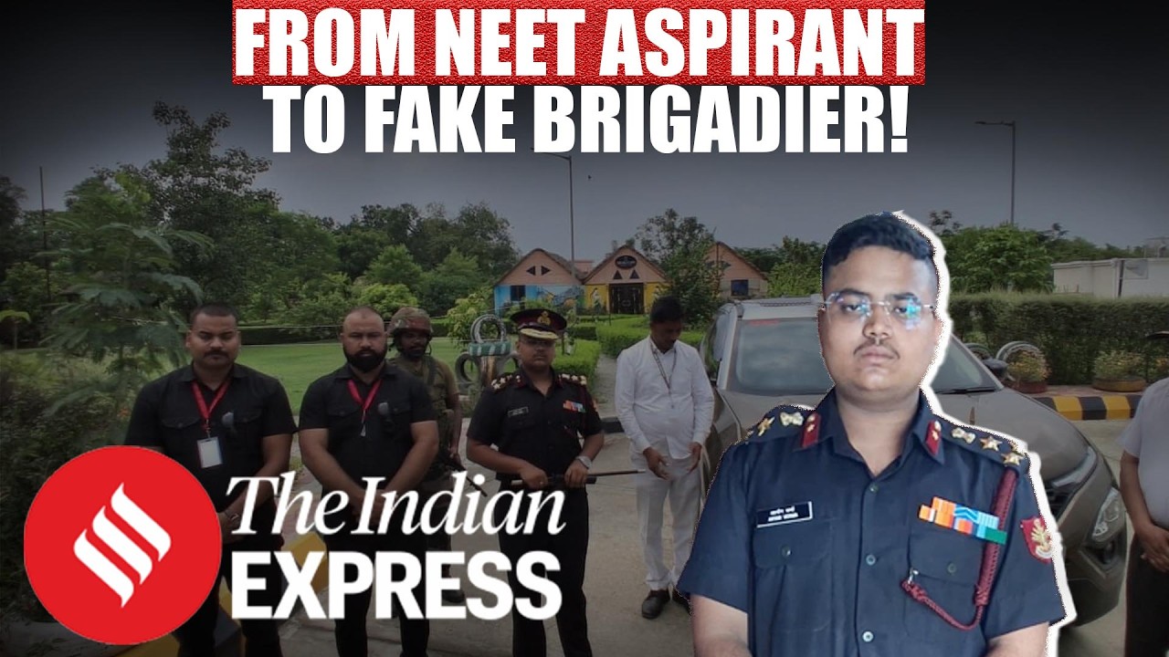 Fake Army Brigadier Arrested in UP: 21-Year-Old NEET Aspirant's Elaborate Scam Exposed