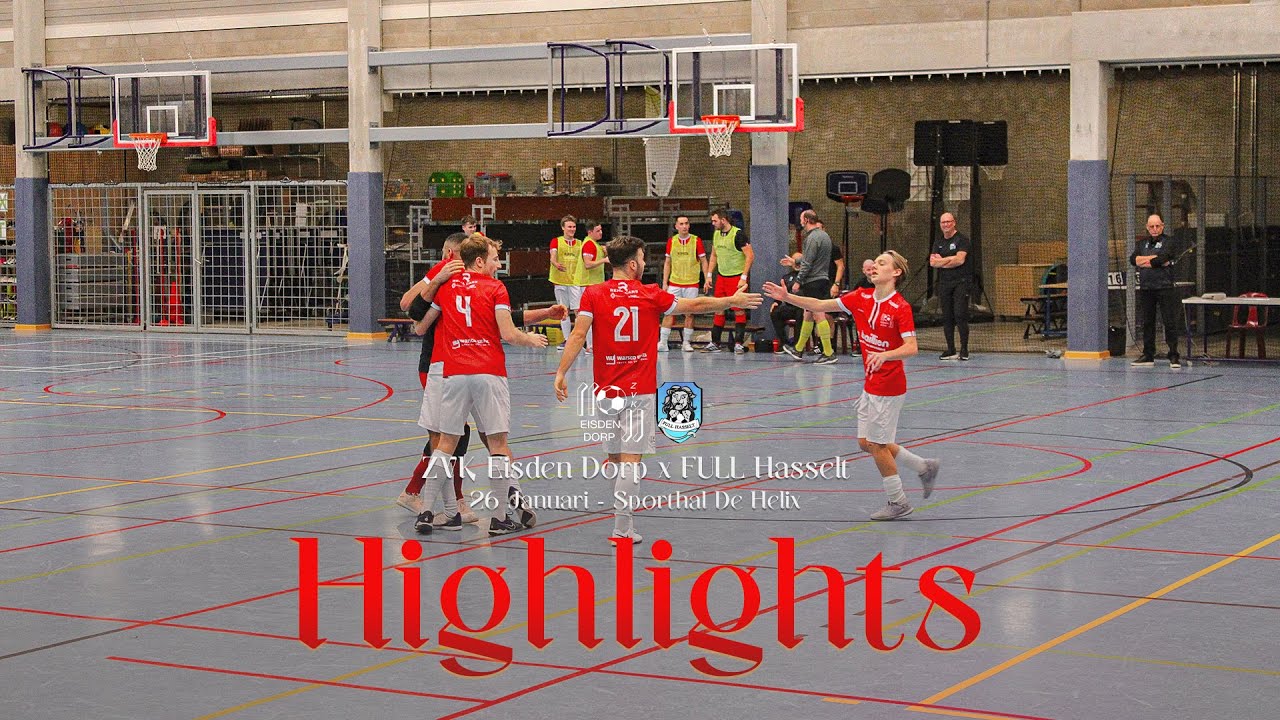 HIGHLIGHTS | Eisden Dorp x FULL Hasselt | Belgian Futsal League 2023/24
