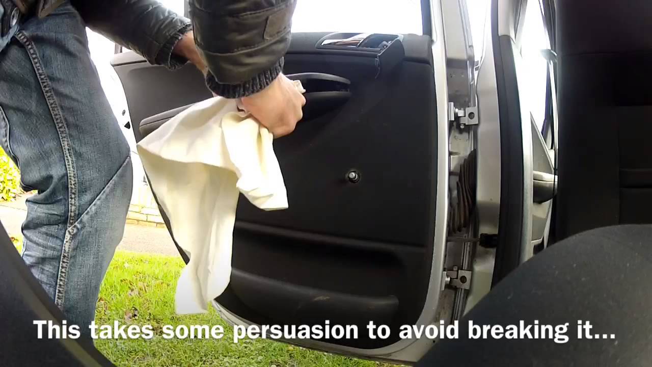 Skoda fabia rear door leak repair
