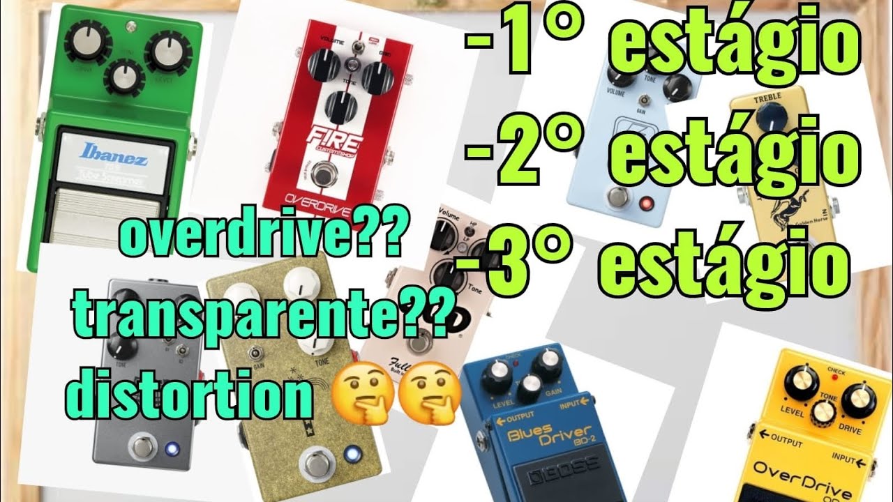 ESTÁGIOS DE DRIVE (1°,2°,3°) / COMO USAR E TIMBRAR SEUS PEDAIS DE DRIVE NA IGREJA WORSHIP