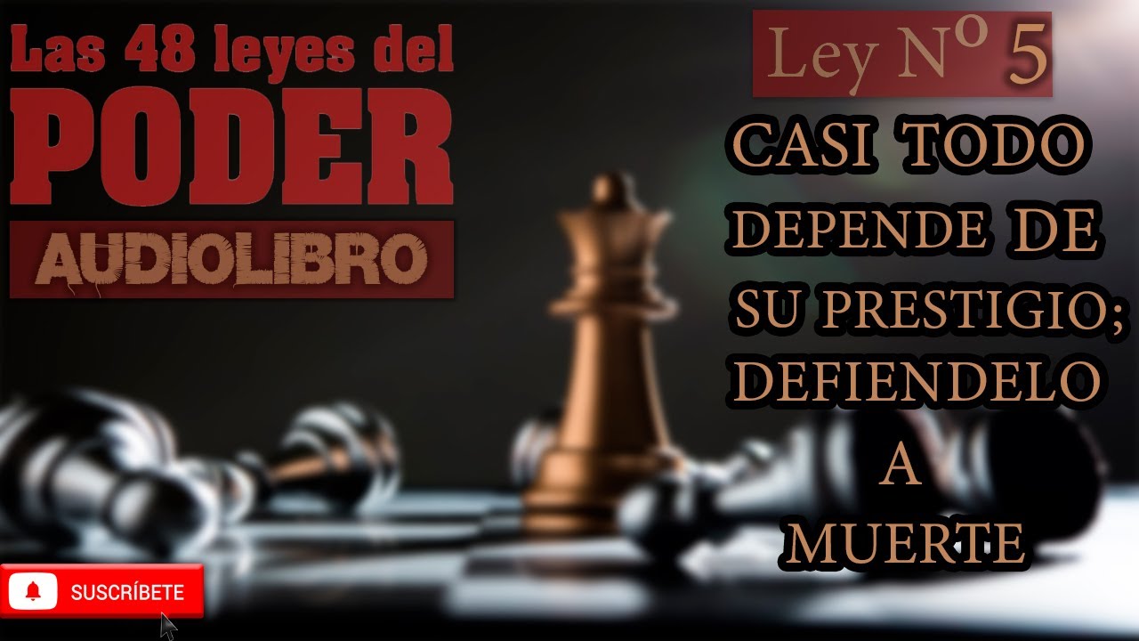 [LEY No 5] Las 48 Leyes Del Poder De Robert Greene   AUDIOLIBRO En Español Latino