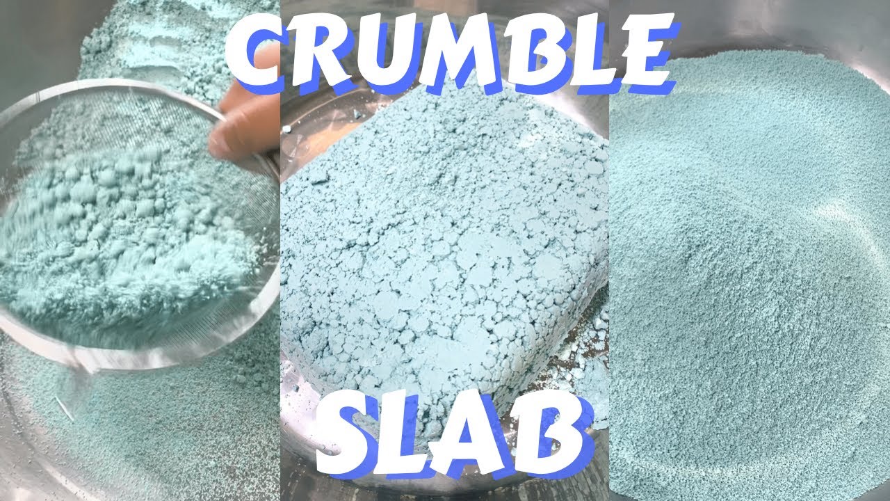 🔊CRUSHING BIG CRUMBLE SLAB + SIFTING + POWDER PLAY🔊