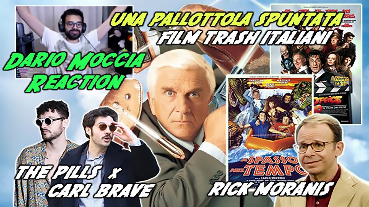Dario Moccia Reaction - Il Meglio di Leslie Nielsen, Rick Moranis, The Pills e i Film Trash Italiani