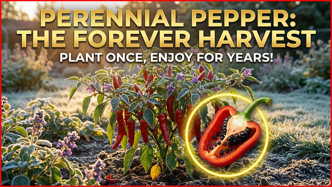 Better Than Peppers: Grows in the Cold & Lasts for Decades (Don’t Buy White Seeds)