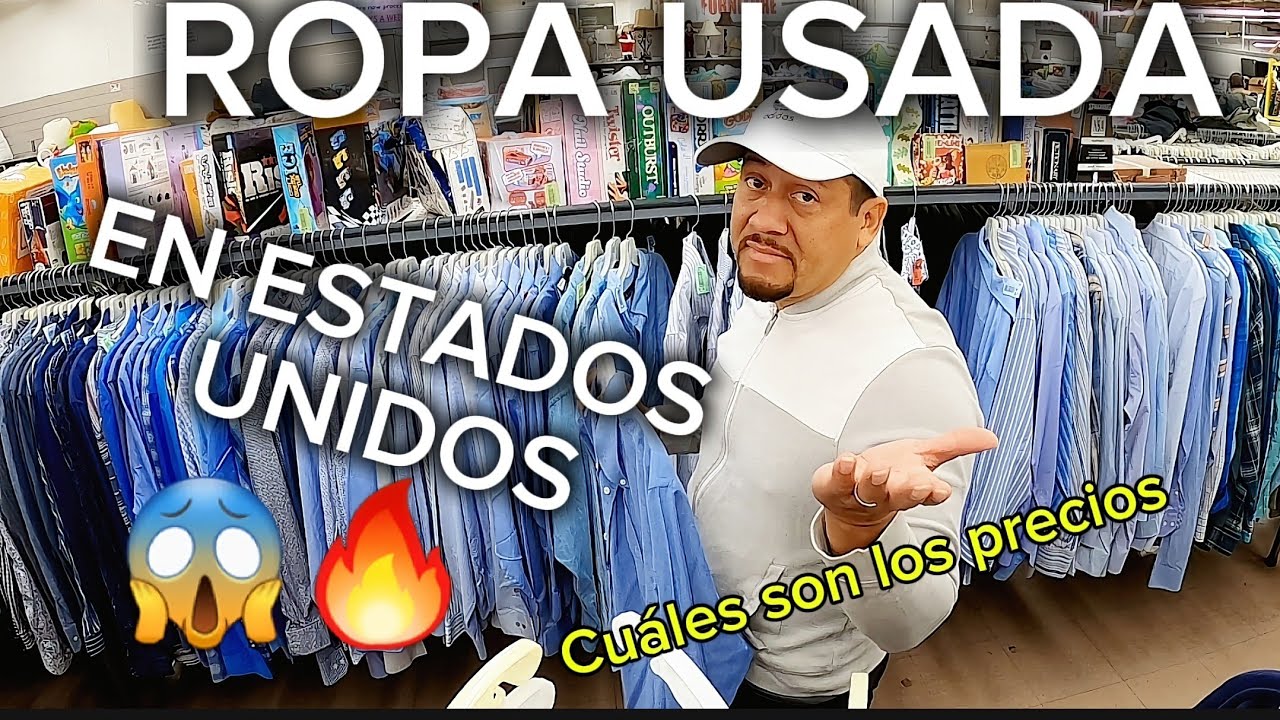 Así son las tiendas de ropa usada en California😱😱😱🔥🔥🔥