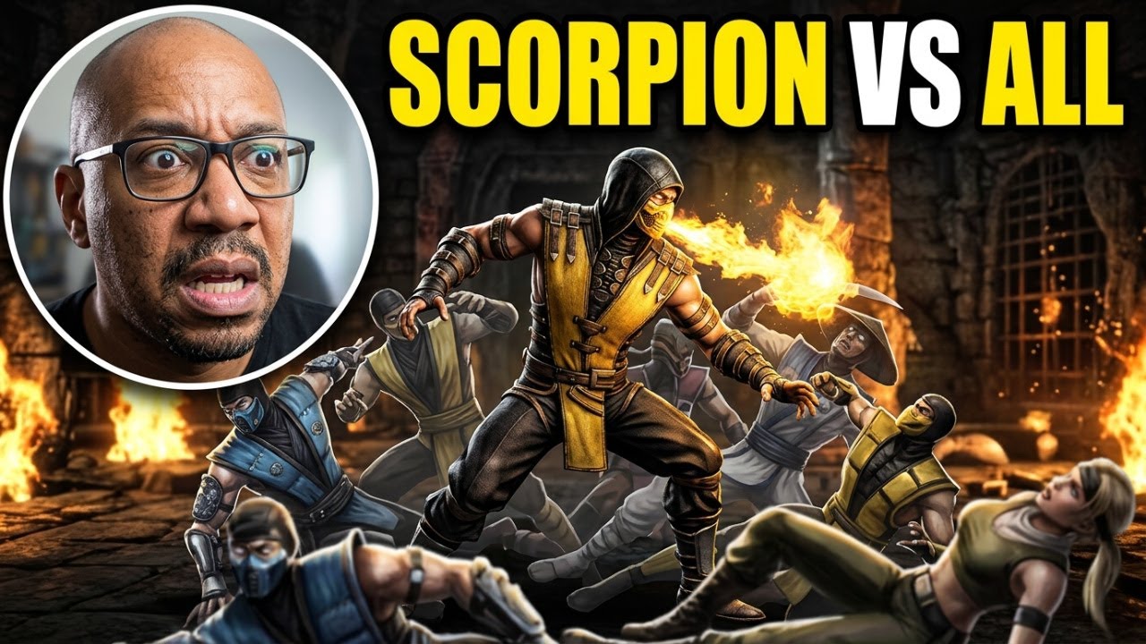 Mortal Kombat Legacy Kollection Scorpion vs All Fighters