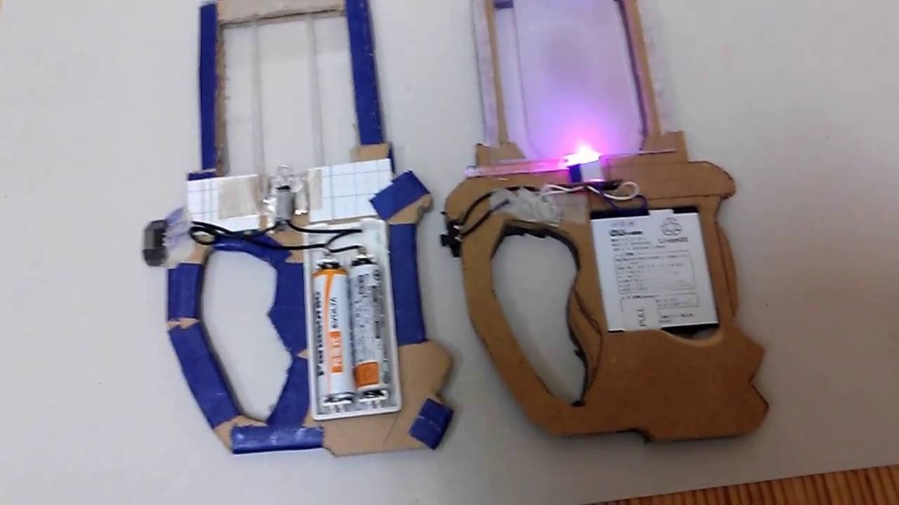 仮面ライダーエグゼイドの ガシャットみたいなのを作ってみる