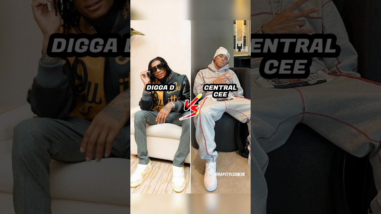 DIGGA D OR CENTRAL CEE? 🥶 DRIP BATTLE 24 💧 #diggad #centralcee #ukrap #ukmusic #streetwear