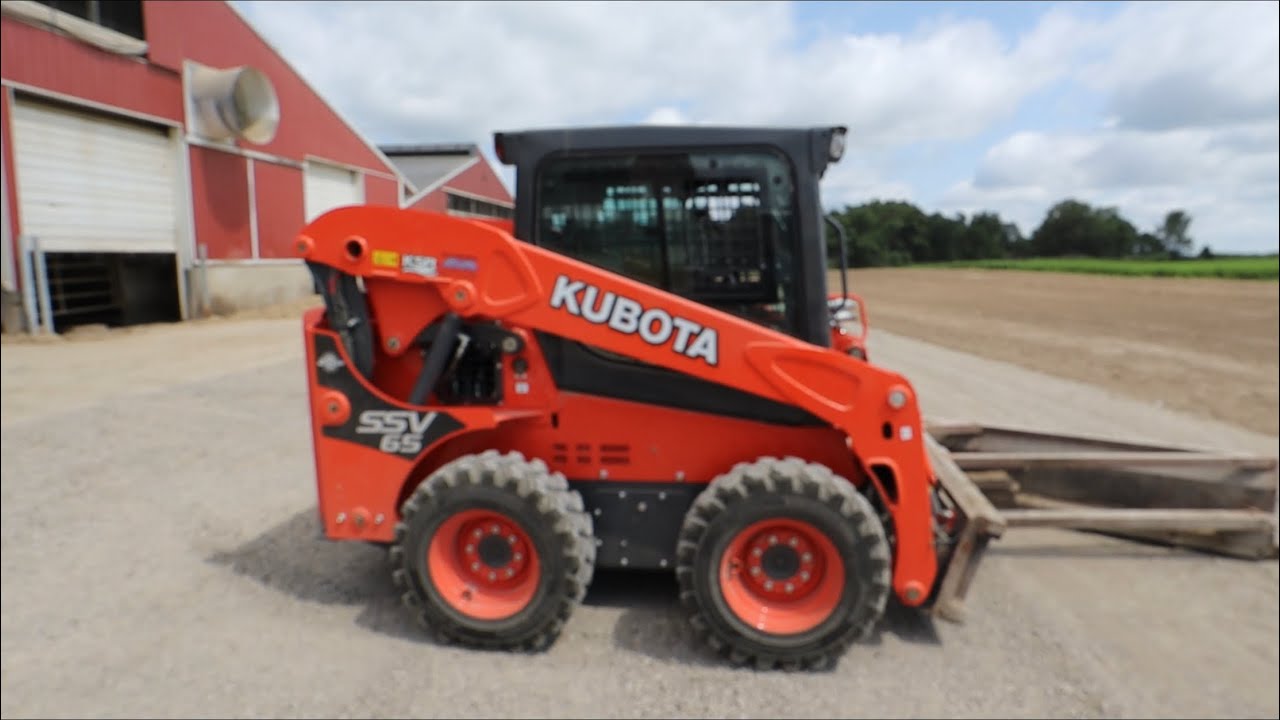 Kubota SSV65  |  New machine on the farm