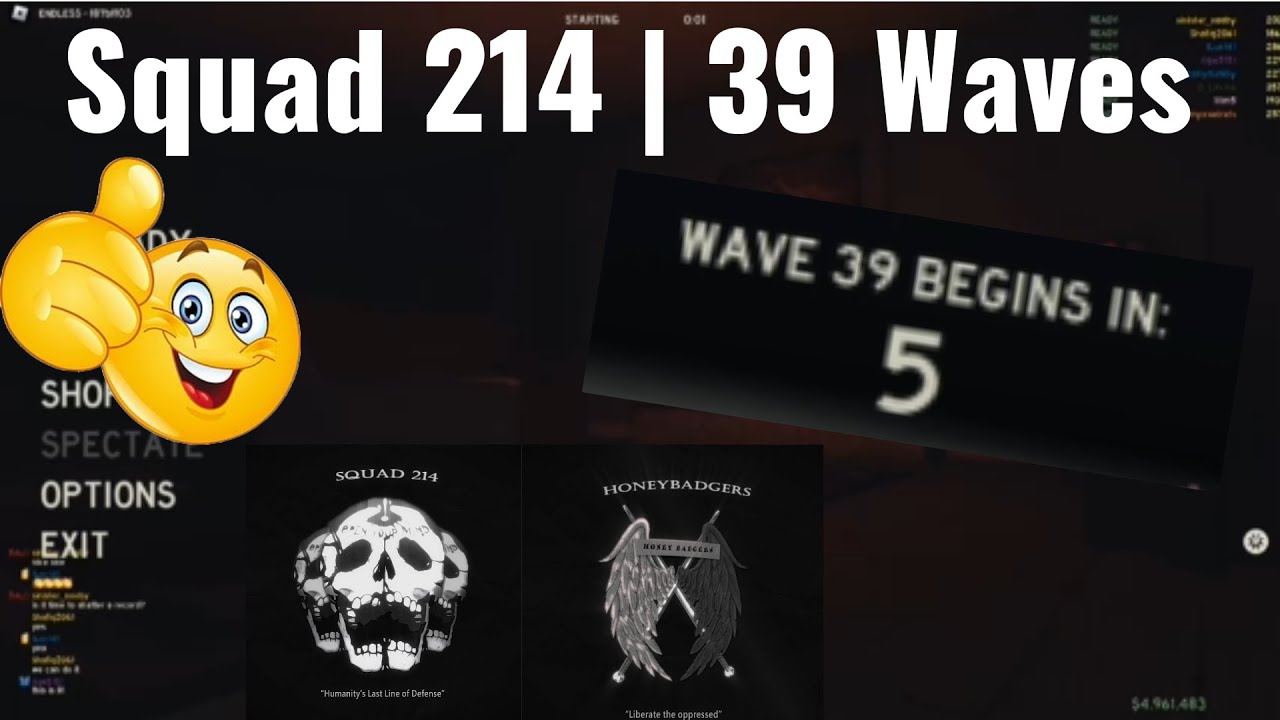 ROBLOX Those Who Remain | 39 waves endless mode (w/juggernauts)
