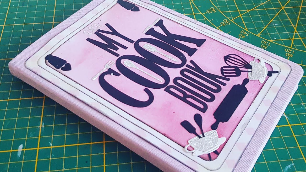 ❤DIY | simple Recipe cookbook Decoration | #decoart