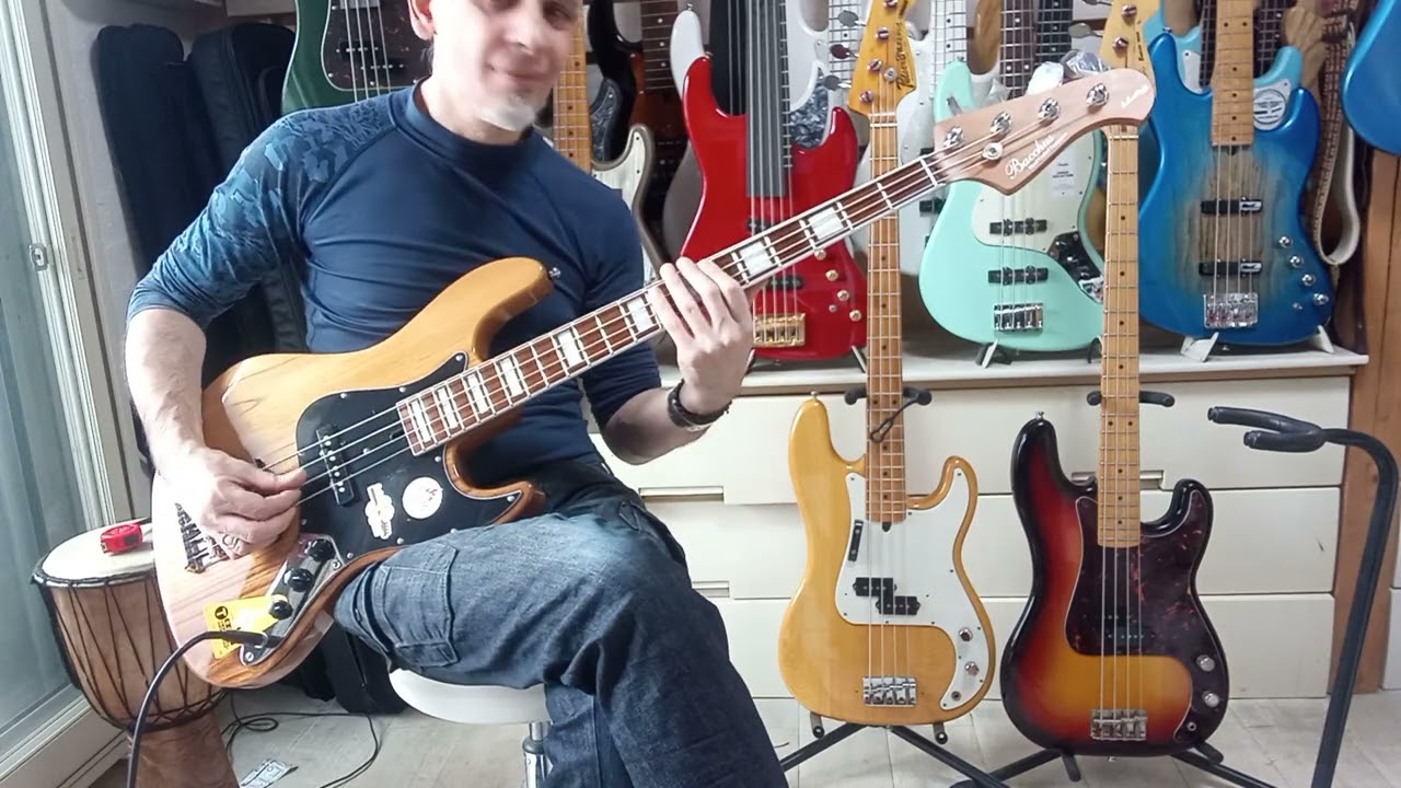 COST PERFORMANCE JAPANESE BASSES: Bacchus Global WL4 ASH 33 WRS/M ELECTRIC BASS GUITAR REVIEW / TEST