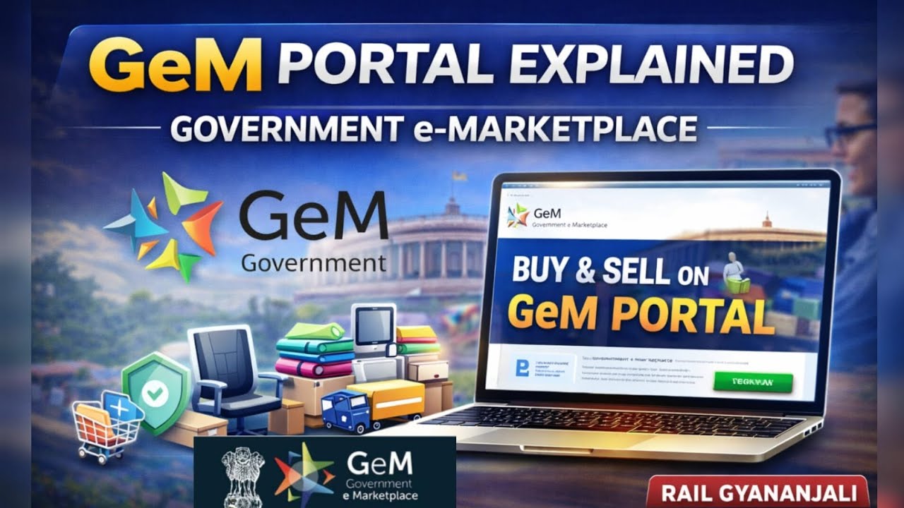 GeM Portal Explained | Government e-Marketplace क्या है? | Full Details in Hindi