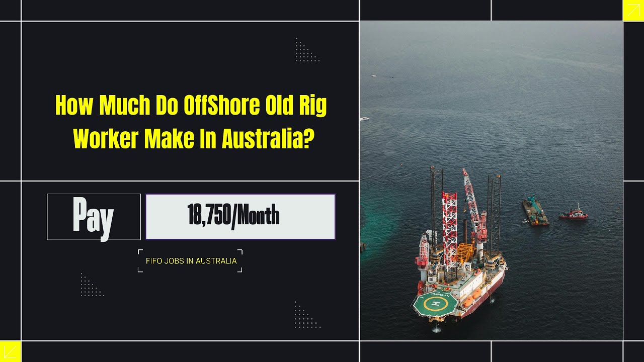 Жизнь на морской нефтяной платформе зимой | Вакансии FIFO | Высокооплачиваемая работа | Австралия