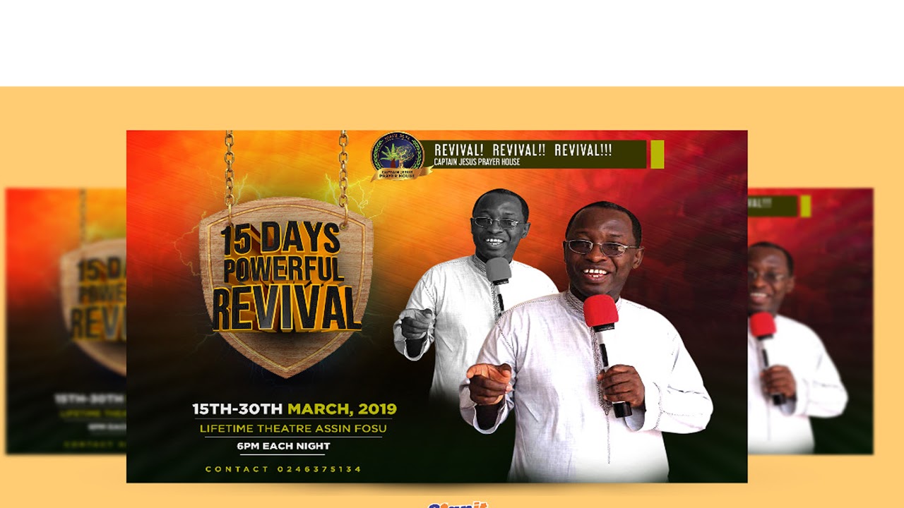 TIME WITH CAPTAIN JESUS 1 MARCH  2026 LIVE STREAMING FROM KOFORIDUA CULTURAL CENTRE