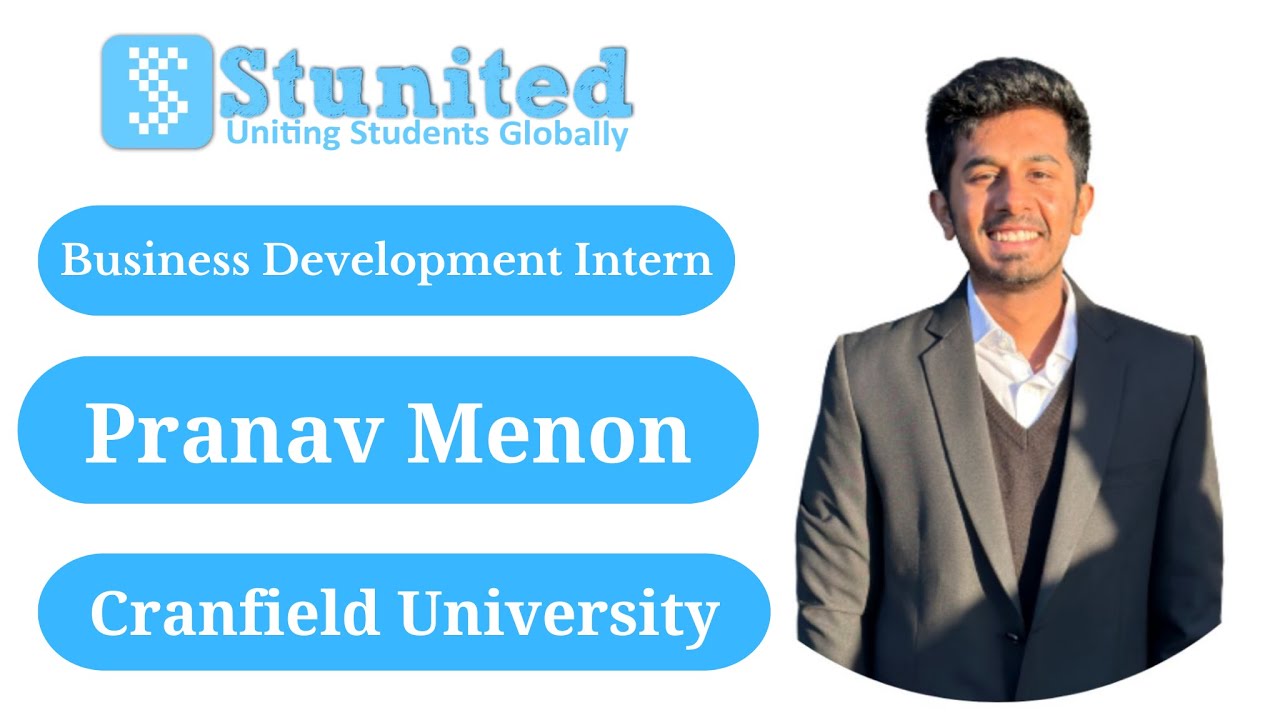Navigating UK's Professional Landscape: Pranav Menon's Success Story | Stunited Testimonial
