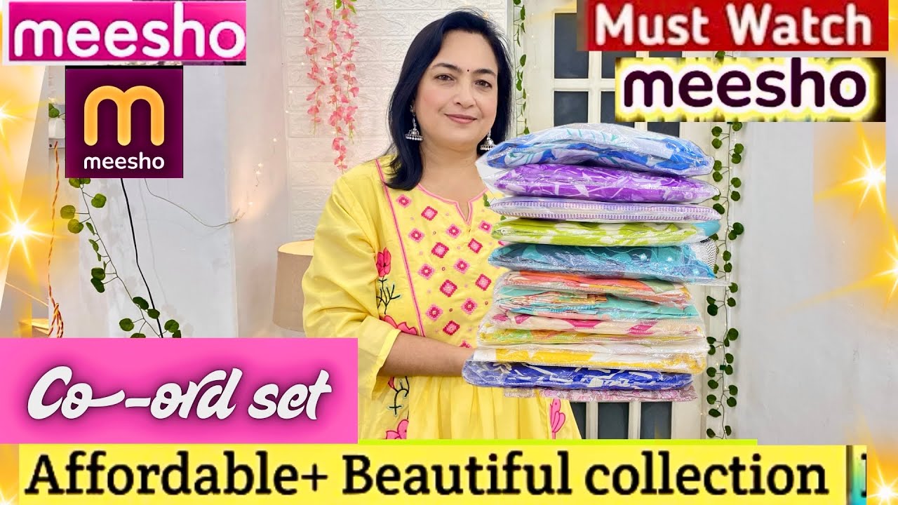 “Meesho Co-ord Set Haul 🌸 Budget Friendly & Trendy Outfits”