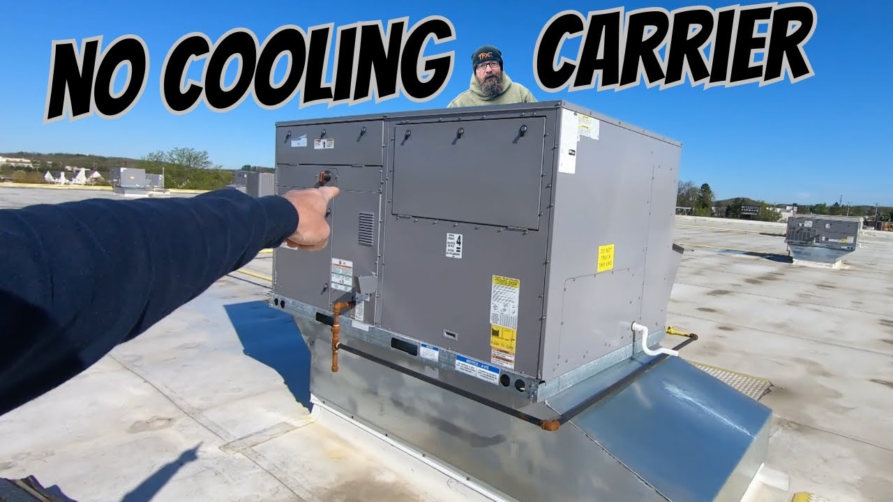 Как я отремонтировал этот блок Carrier Package, который не охлаждался