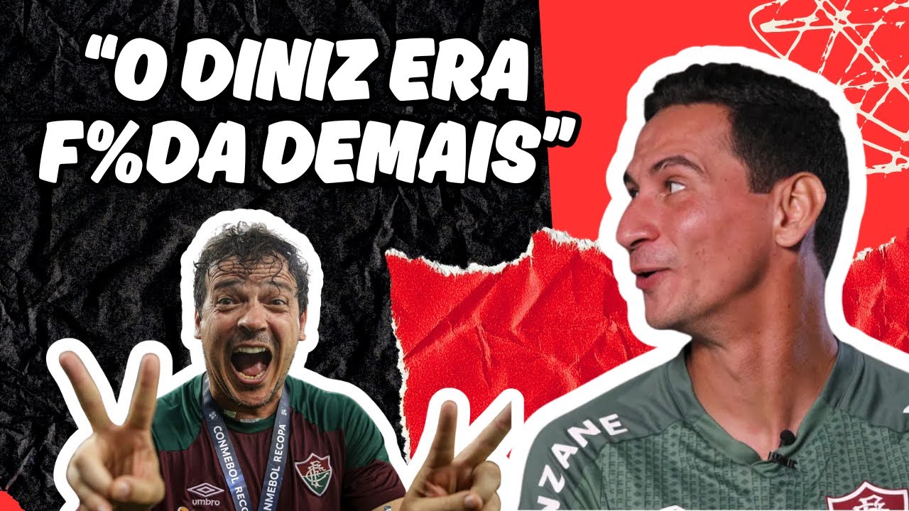 GANSO REVELA COMO ERA TRABALHAR COM FERNANDO DINIZ NO FLUMINENSE! 