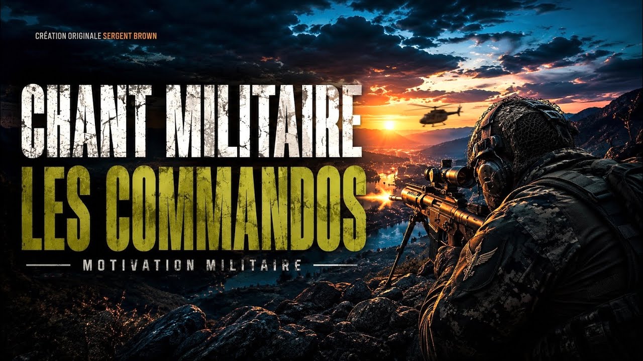 LES COMMANDOS. Chant militaire français mythique « France ô ma France »
