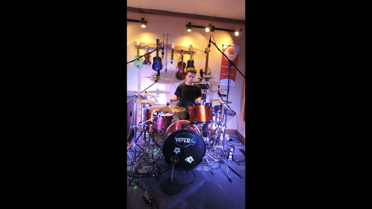 Don't Stop Believin' drum cover