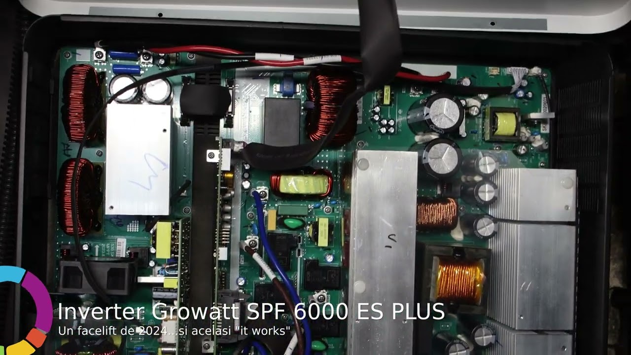 Inverter Growatt SPF 6000 ES PLUS ...facelift de 2024...si acelasi 