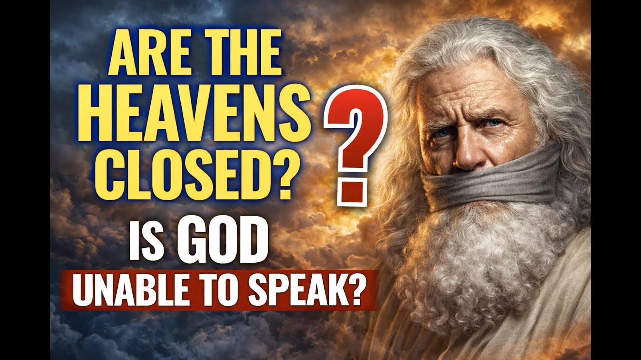 Are the Heavens Closed? Is God Unable to Speak?