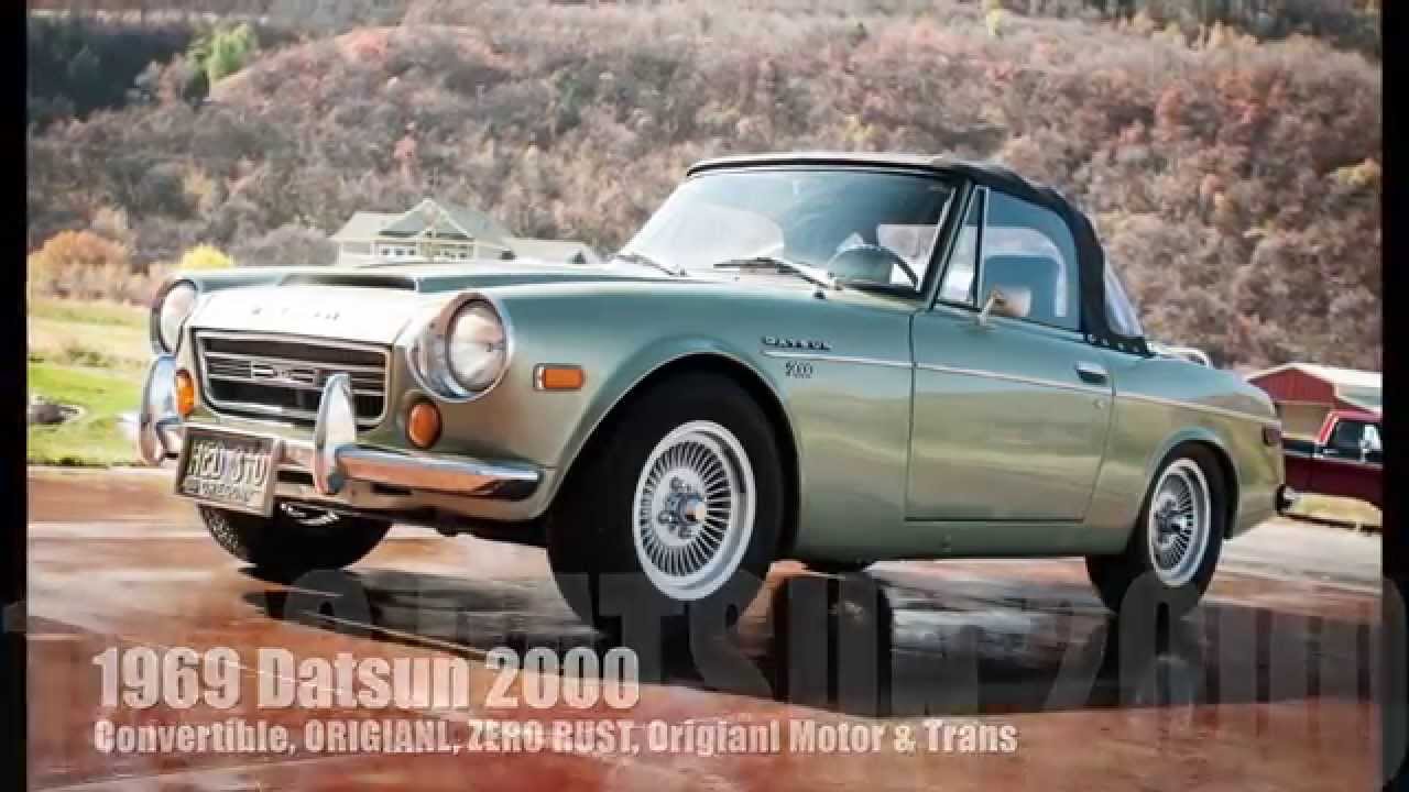 1970 Datsun 2000 Fairlady Roadster, Orig Motor & Tranny, New Paint, ZERO BODYWORK OR RUST ANYWHERE!!