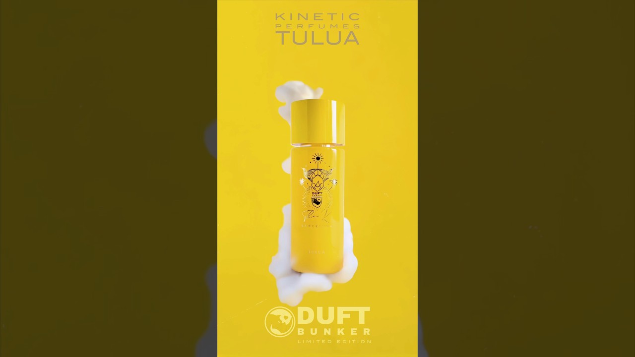 KINETIC PERFUMES TULUA 💛 DUFTBUNKER limited edition 💛 www.duftbunker.de 💛 by Christian Carbonnel