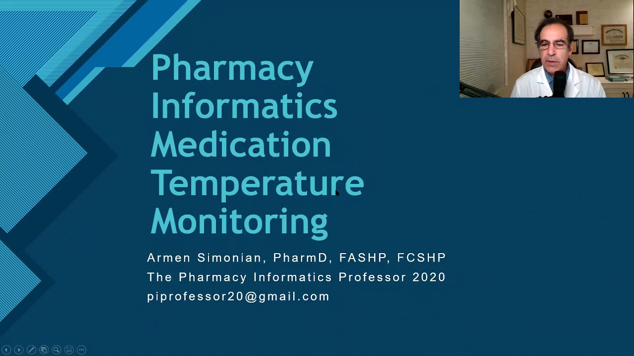 Pharmacy Informatics Medication Temperature Tracking